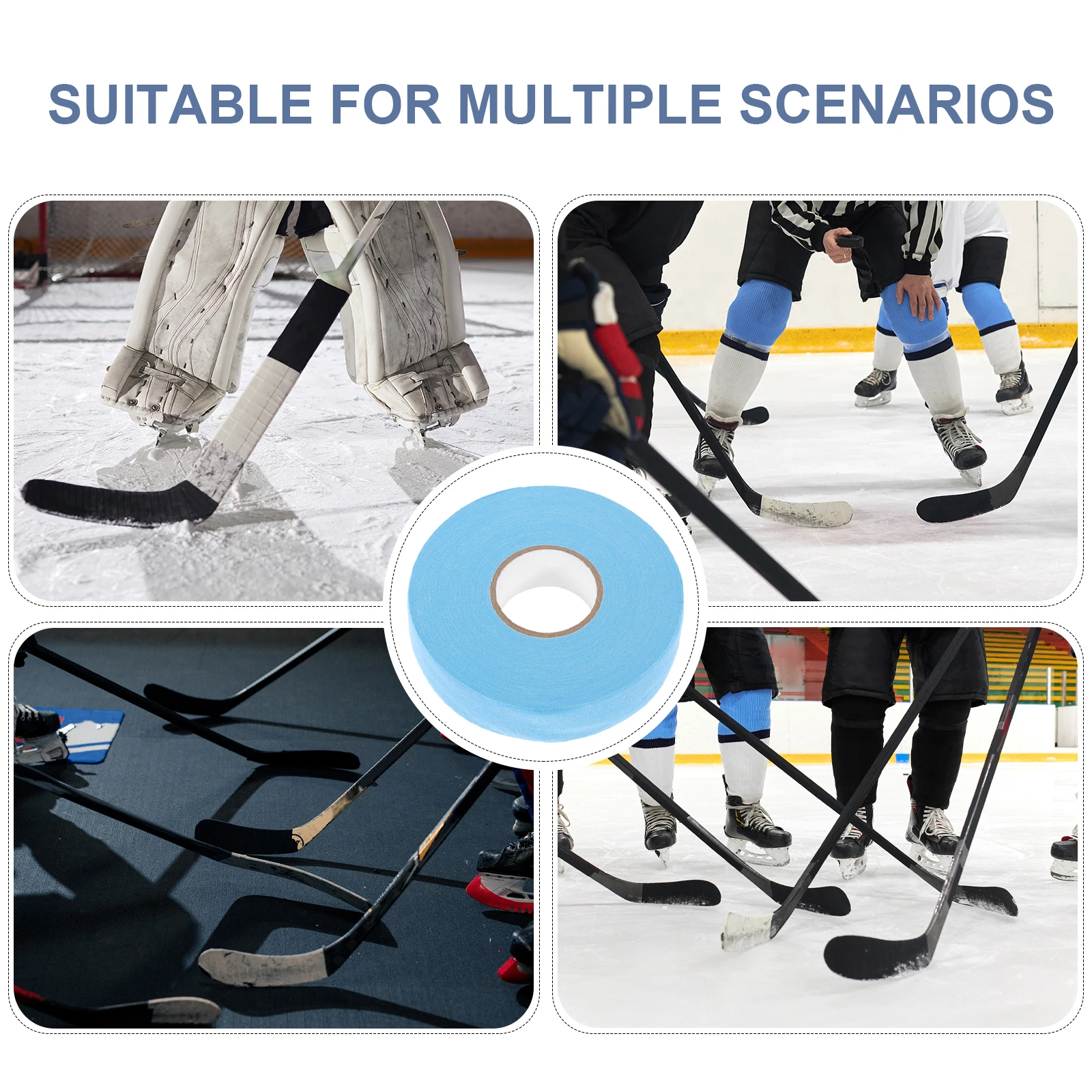 

Hockey Stick Tape Ice Removable for Wrapping Racket Polyester Cotton Pre Athletic