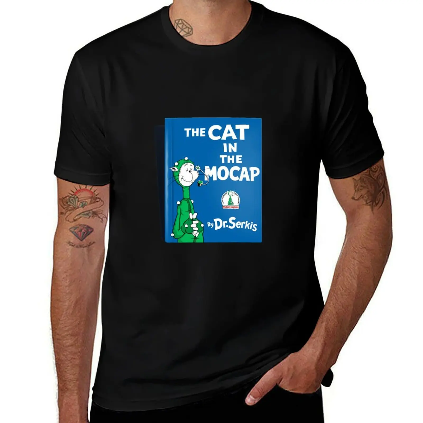 

The Cat in the Mocap T-Shirt t shirts with prints essential t shirt t shirt for man 100 percent cotton T-Shirt