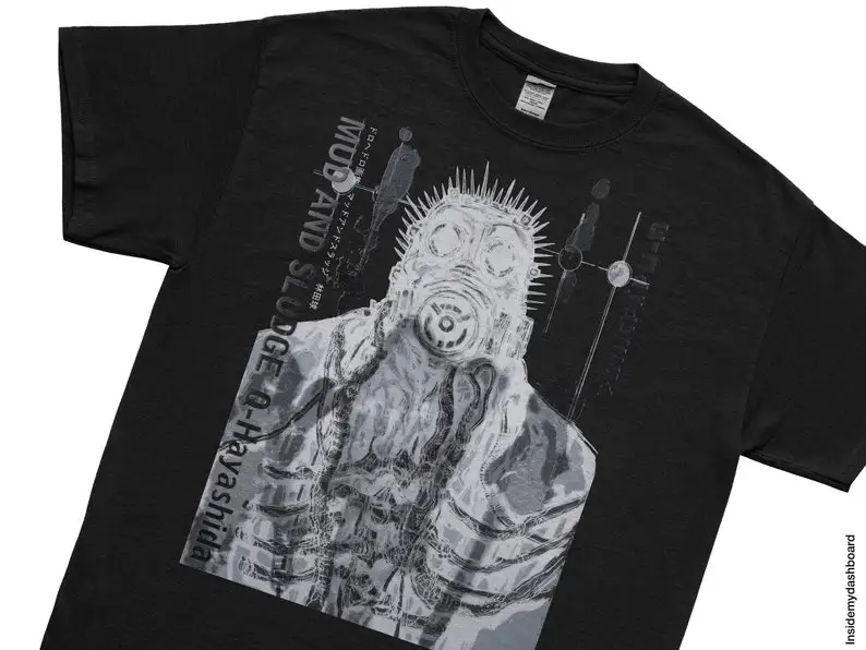 

Dorohedoro Kaiman's Mayhem T-Shirt, Dorohedoro Manga T-Shirt, Caiman Anime Shirt, QHayashida T-Shirt