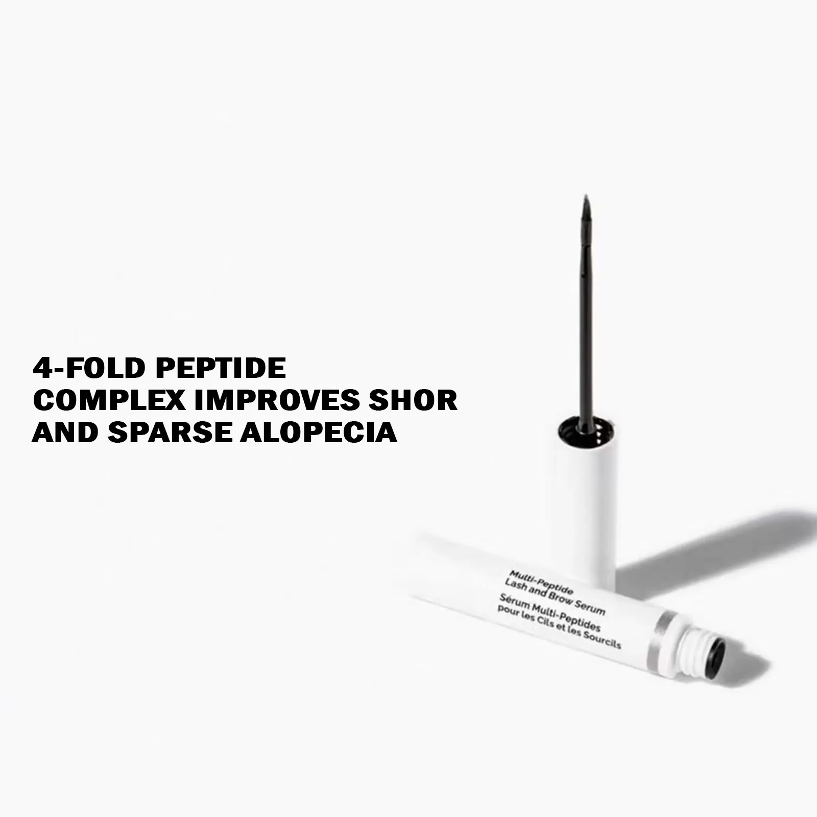 Eyelash Growth Liquid และ Eyebrow Growth Serum Polypeptide เหมาะสําหรับทุกสภาพผิว 5ml เพื่อความงามที่เพิ่มขึ้น