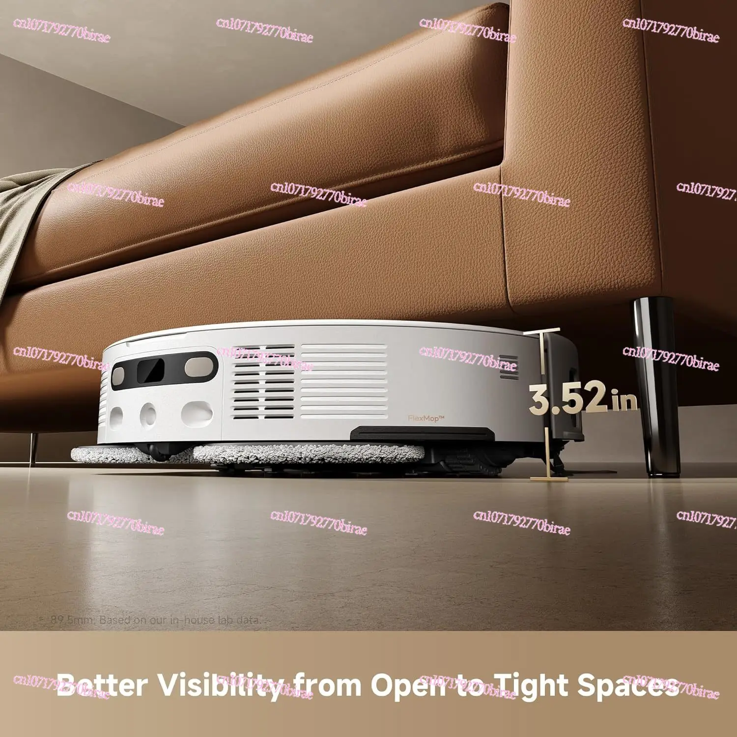 24KPa Strong Suction V50 Ultra Complete Robotic Vacuum Mop, Self-Cleaning System, AI Obstacle Avoidance Home Pet Cleaner