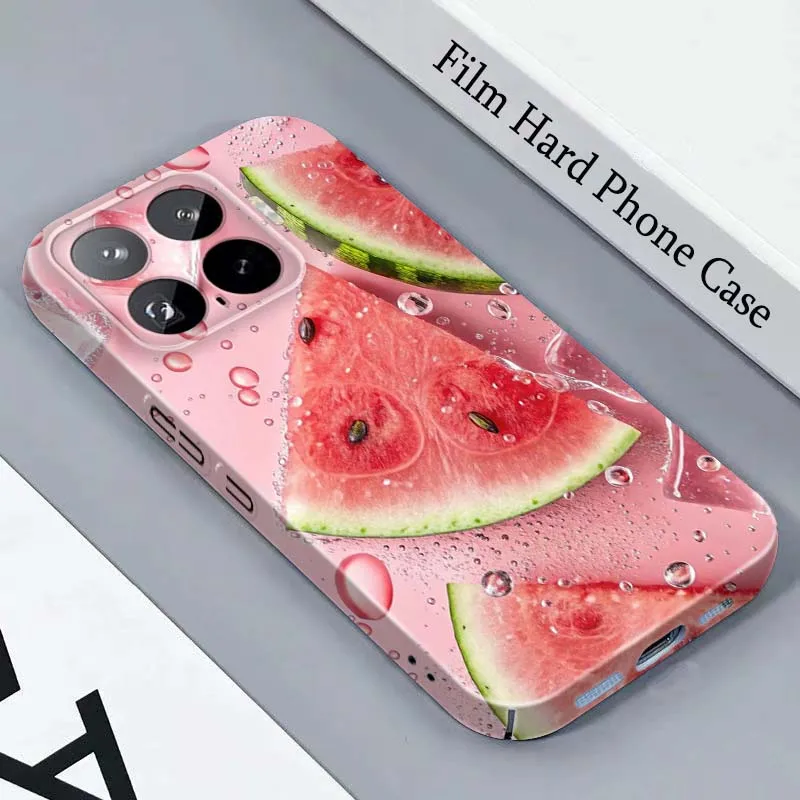 Capa Rígida para Celular Watermelon Slice Ice For Honor Play Magic 8 7 6 X9d X9c X9 X8b X8A X8 500 200 X50 X60 Lite GT Pro