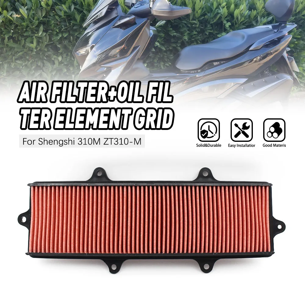 

Motorcycle Accessories Air Filter Oil Filter Intake Cleaner Air Element Cleaner Engine Protector For ZONTES ZT-310M ZT310-M