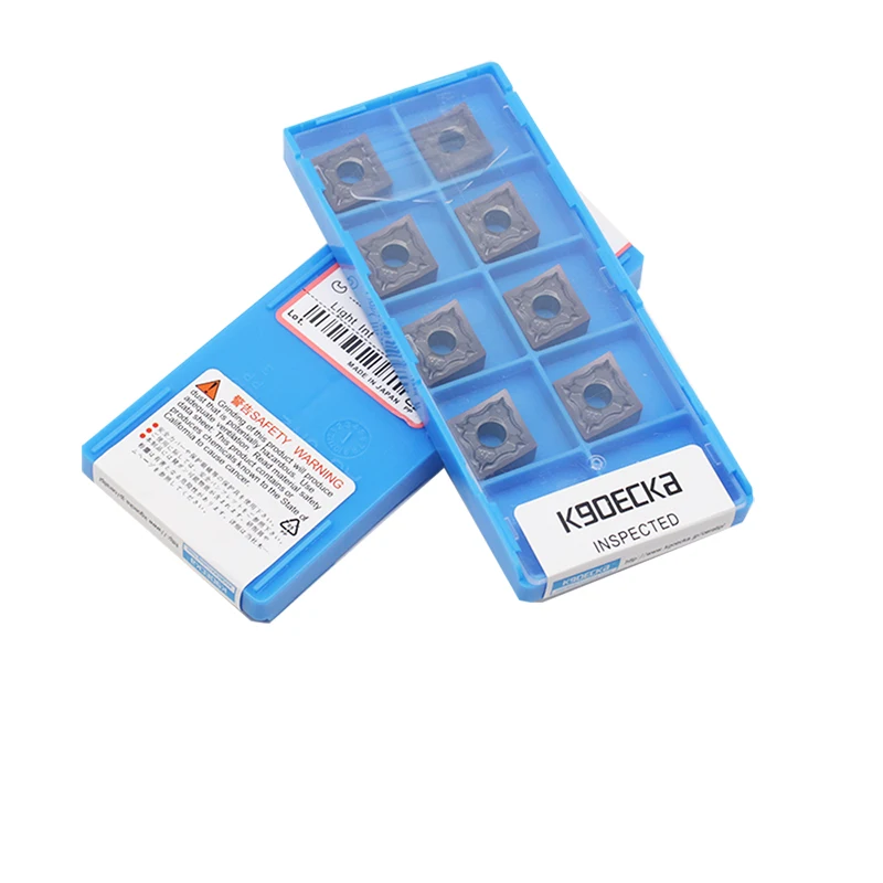 Imagem -04 - ha Pr1125 High Quality Carbide Insert Cnc Lathe External Turning Tool Insert For Stainless Steel 10 Pcs Cnmg120404 Cnmg120408