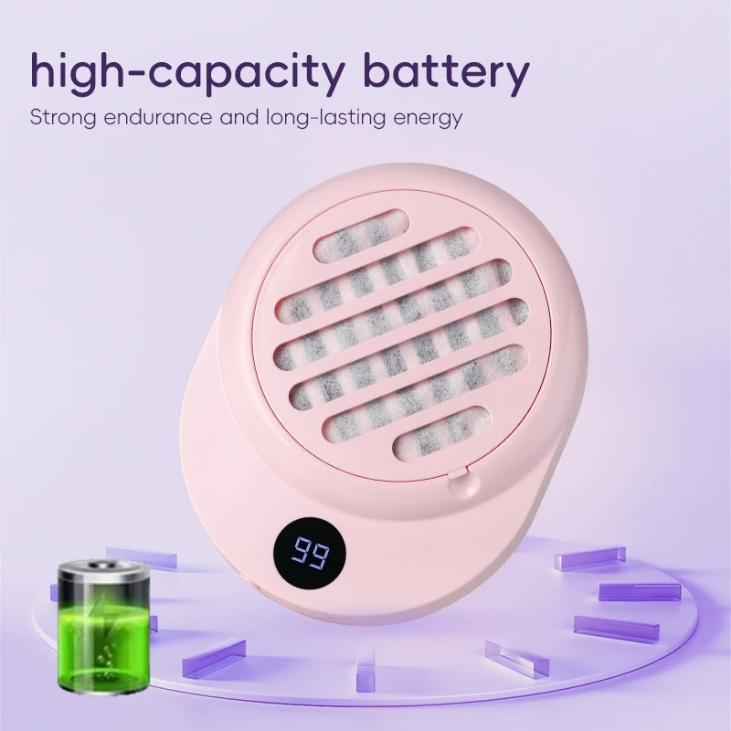 Rechargeable Cordless Nail Cleaner Tool Vacuum Cleaner Nail Dust Collector Machine With Remove Paper Filter Nail Equipment