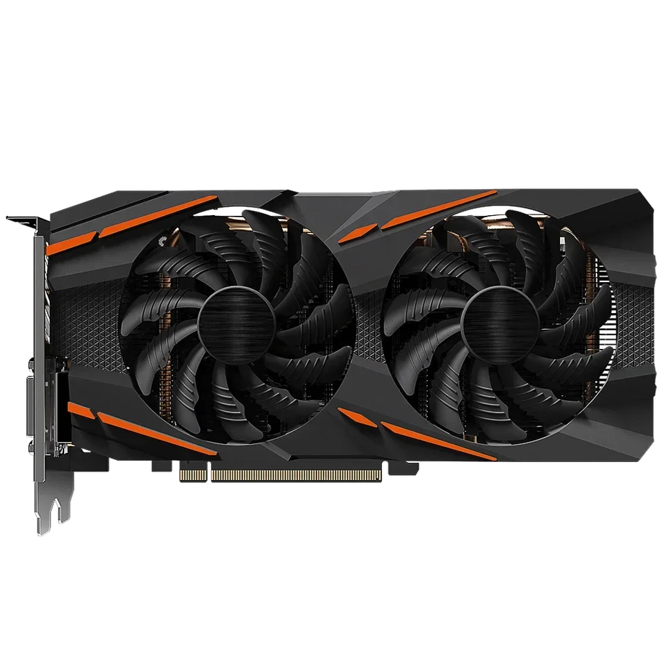 New Used Graphics Cards RTX 3090 3080 3070 3060 GTX 1660S RX 580 8GB RX 6600 xt RTX 3090 Graphics Card view 2