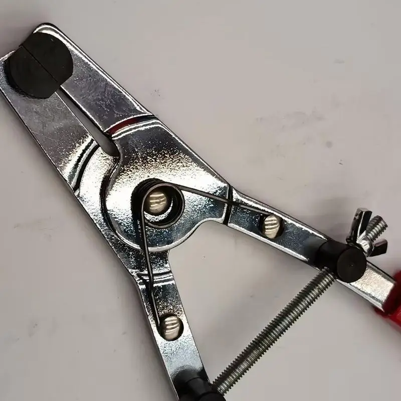 

Motorcycle Piston Pliers Locking Carbon Steel Brake Retractor Ergonomic Remover Tool Rust-Resistant Pry Pliers for Motorbike