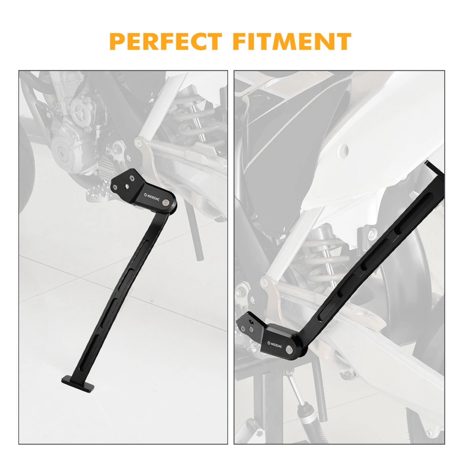 For Yamaha 2014-2023 YZ250F Aluminum Kickstand Side Stand For Yamaha YZ450F 2014-2022 2021 2020 2019 YZ 250F 450F Accessories