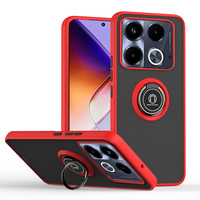Rotatable bracket Phone case for Infinix Note 40 Pro + 30 Note 30i Hot 40 Pro 40i 30 Play NFC Car Holder Finger Ring Cover