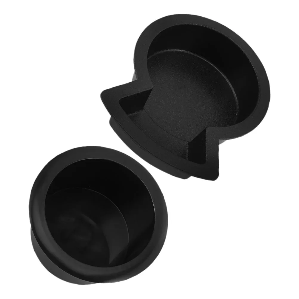 

2Pcs Cup Holder Handle Replacement for RV Vehicle Boat Golf Cart Sofa Inserts Durable Plastic Stable Reliable Easy Clean