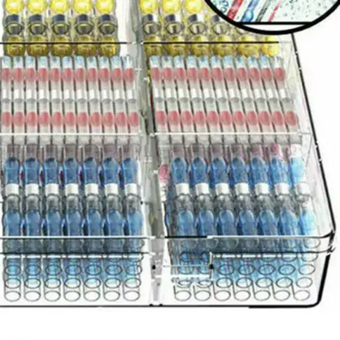500PCS Solder Seal Electrical Connectors with Heat Shrink Tubing for Reliable Splicing Insulation and Moisture Protection