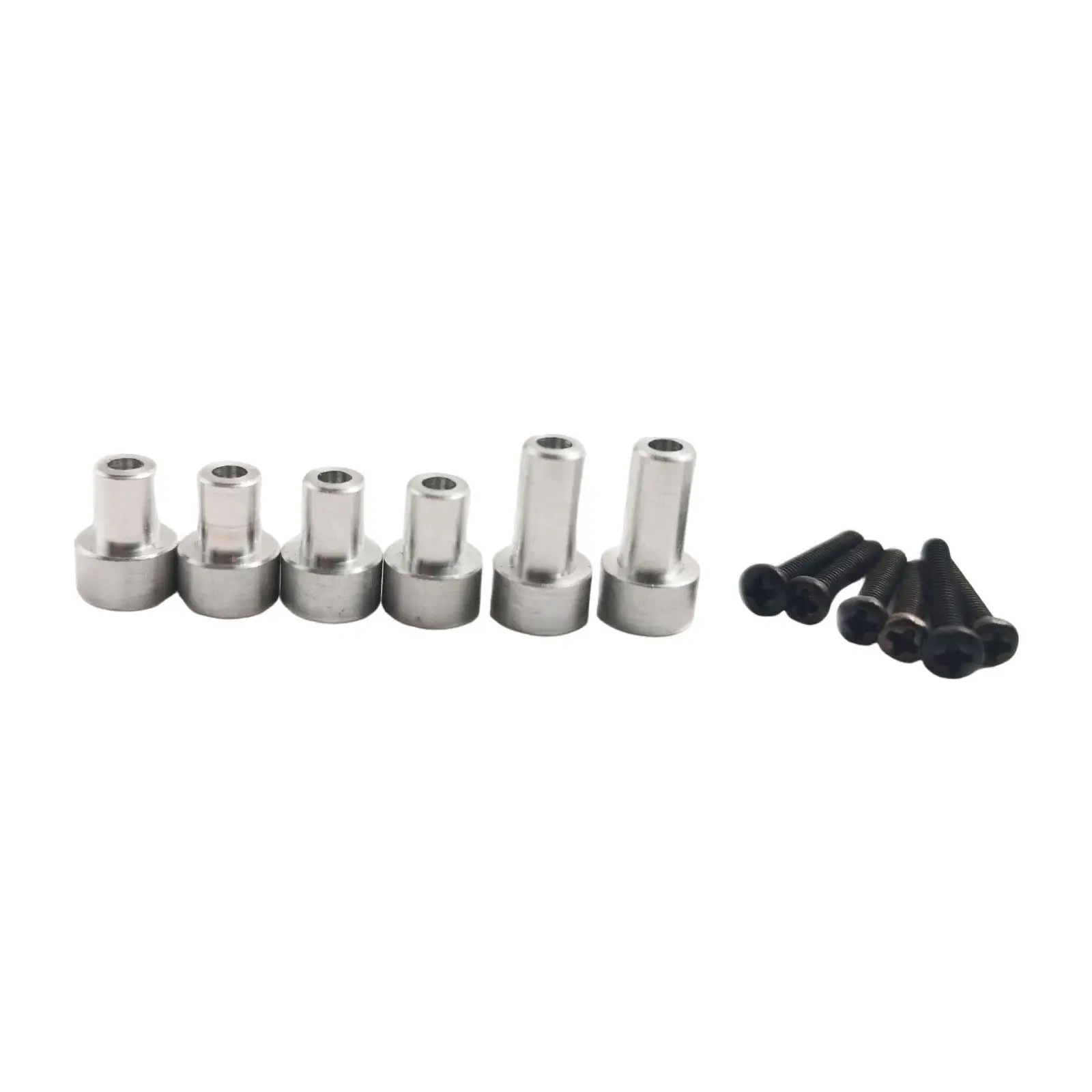 6Pcs 1/12 Scale RC Car Shell Column RC Vehicle Accessories Easy Installation Raising Part Replace Parts Body Bracket for MN82