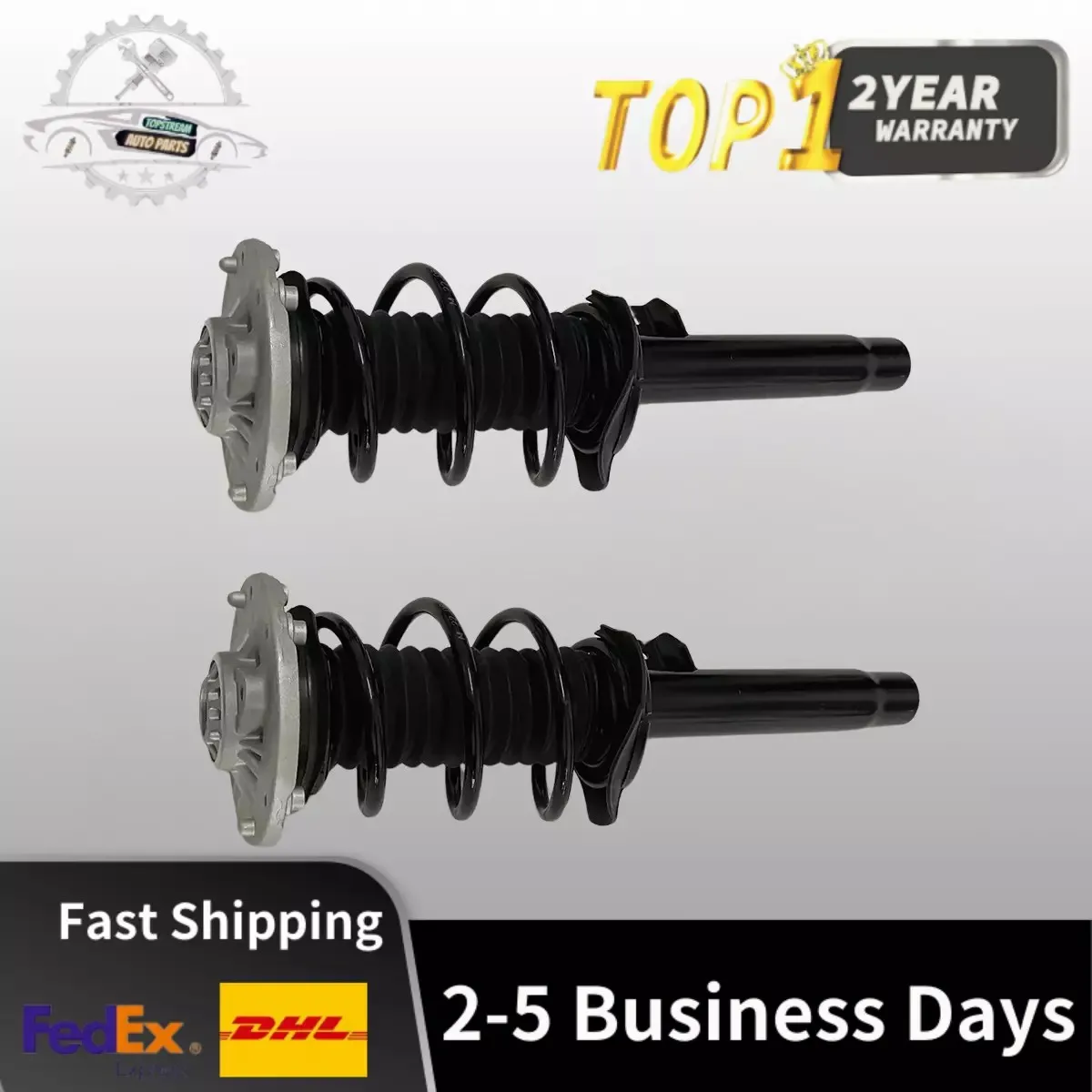 

Пара передних амортизаторов для BMW F30 F32 F33 320i 328i 428i RWD 2014-21 без EDC