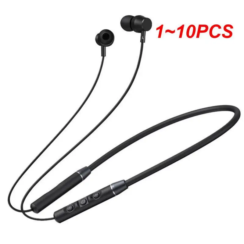 1~10PCS HE05X 5.0 Earphones Waterproof Wireless HIFI Sound Magnetic Neckband Headset Sports Headphones