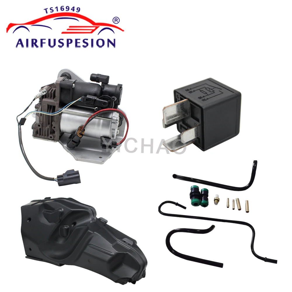 

1 Set Air Compressor Pump With Bracket For Land Rover LR3 LR4 Discovery 3&4 Range Rover Sport 2009-2016 LR061888 LR023964