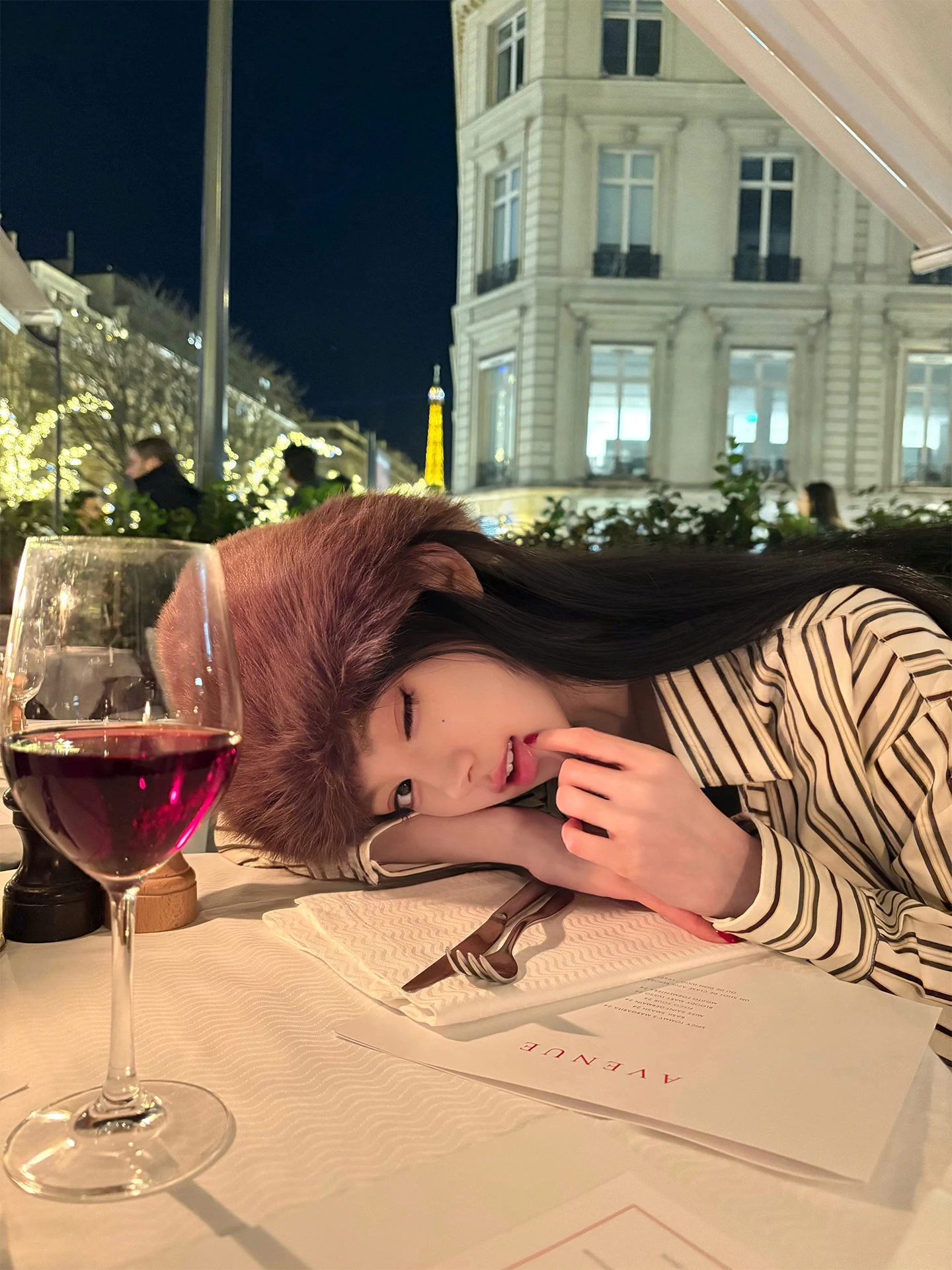 

Good Morning Fan Fan nce up Vertical Stripes Print Corduroy Loose Long Sve Women's irt High nce Tie