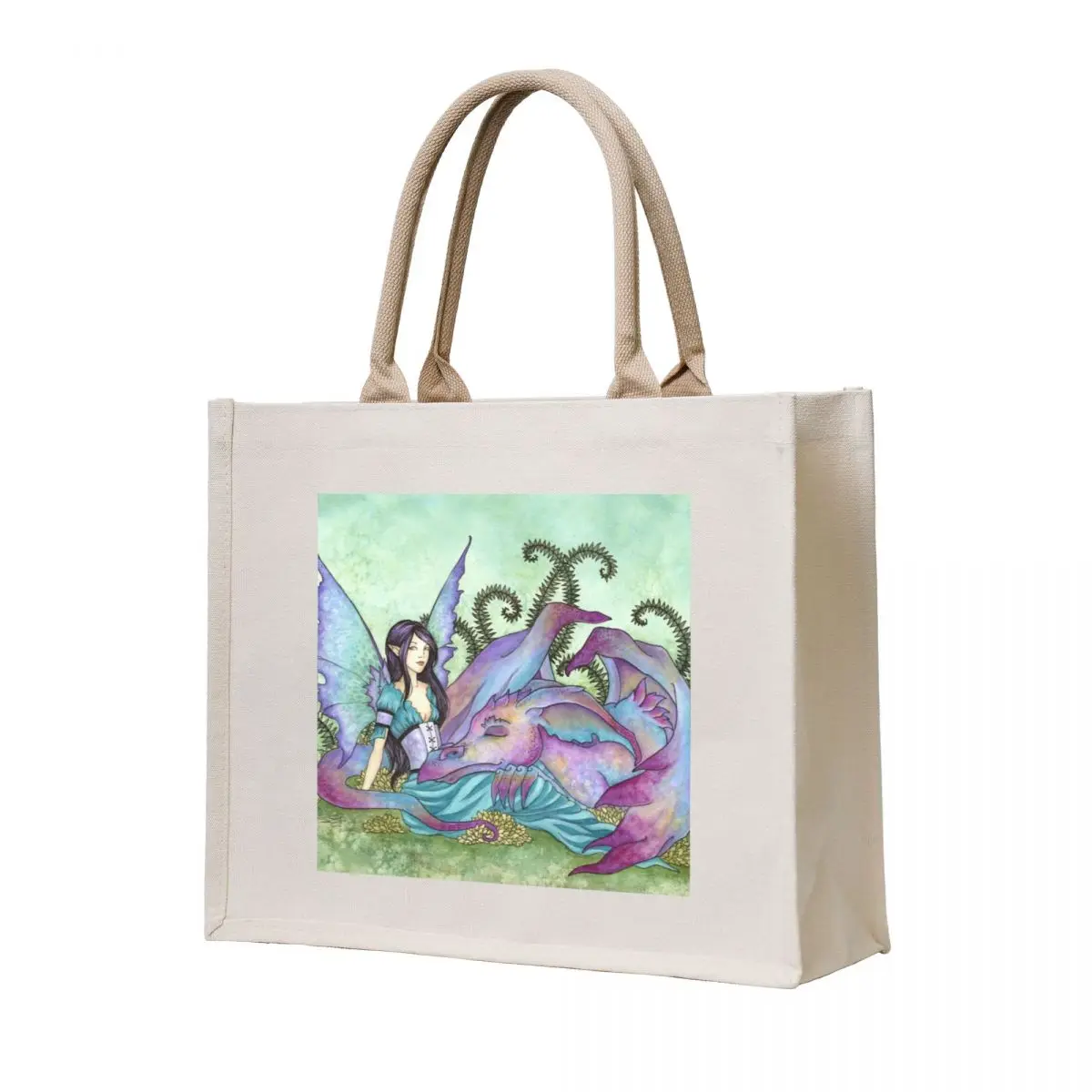 

Let Sleeping Dragons Lie Tote Bag shopping bags foldable women bag handbag