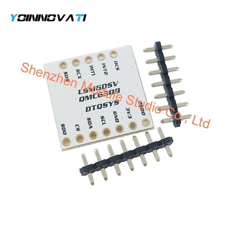 1pcs - 10pcs LSM6DSV + QMC6309 Module for SlimeVR Trackers and for Smol Slime Trackers, Replacement ICM-45686 + QMC6309 Module