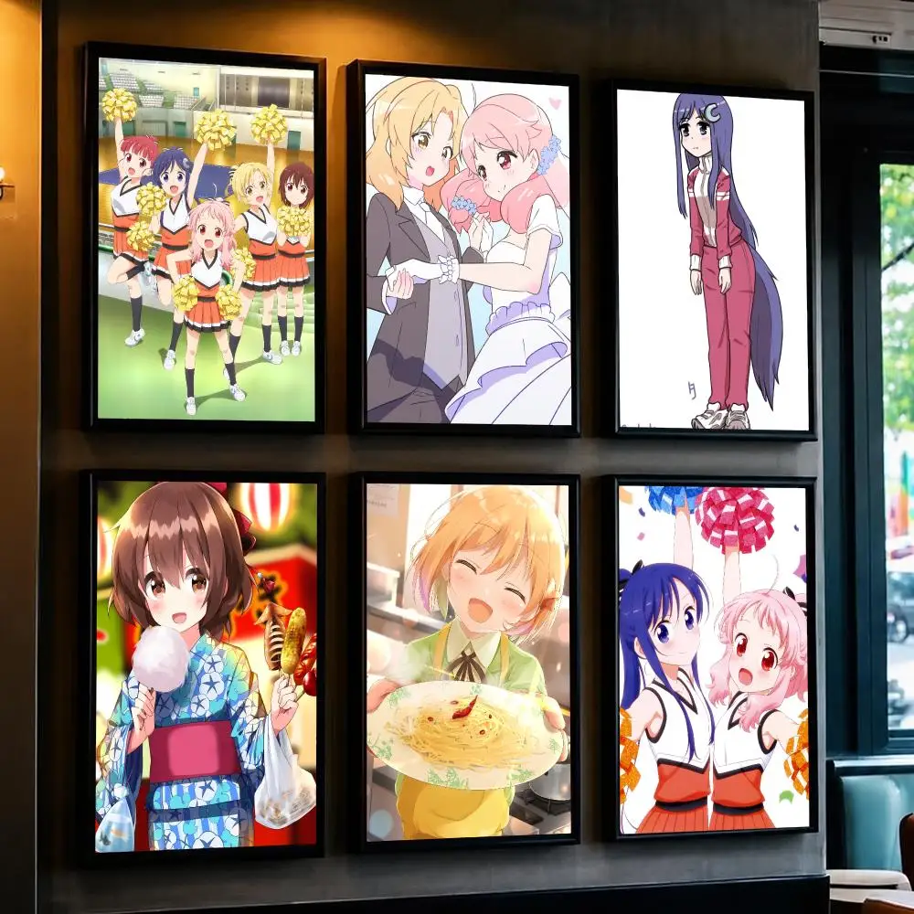 anime A-Anima Yell-L Poster Decorative Wall Art Sticker for Cafe Office Bedroom and Living Room