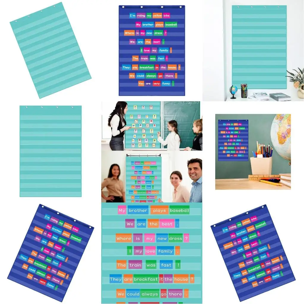 graficos-bolso-para-pendurar-na-parede-graficos-bolso-padrao-grafico-palavras-com-10-bolsos-transparentes-para-uso
