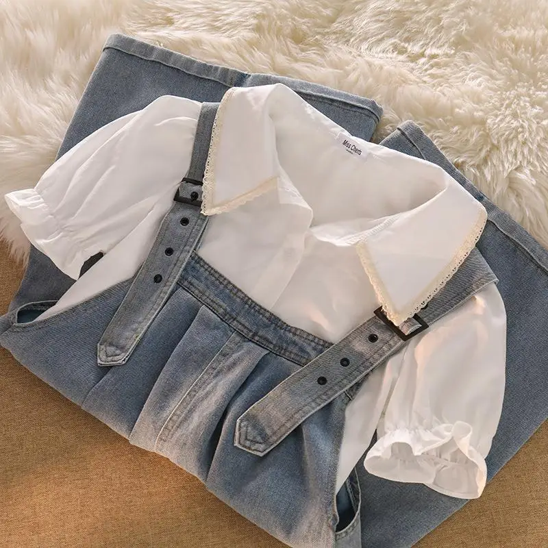 

Комбинезоны женские модные однотонные с высокой талией свободные в корейском стиле летние повседневные универсальные простые чистые широкие брюки винтажная уличная одежда Y2K