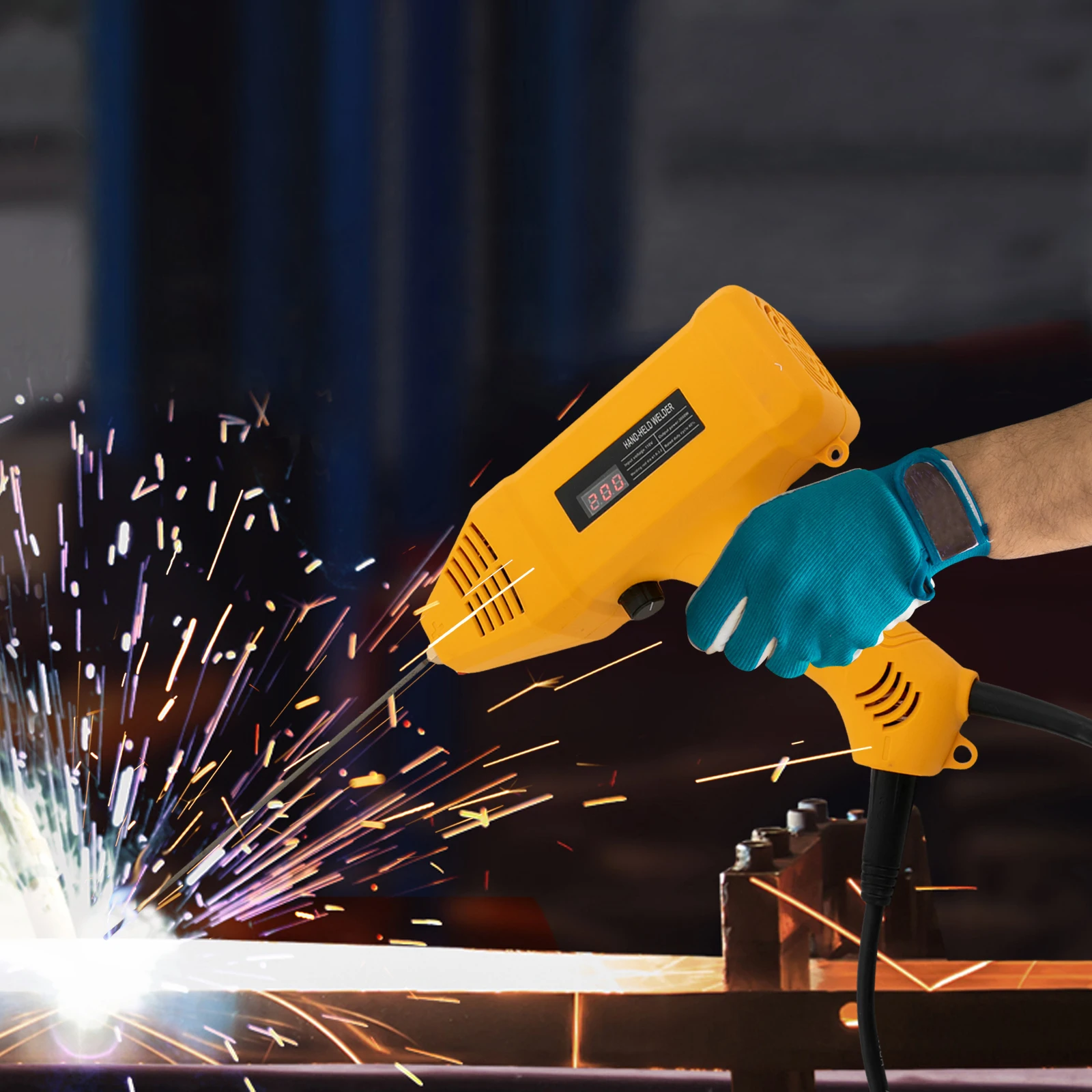 

3000W Portable Arc Welder 20-200A Adjustable Inverter Welding Machine with LCD Display 110V Stick Welder for DIY Auto Repair