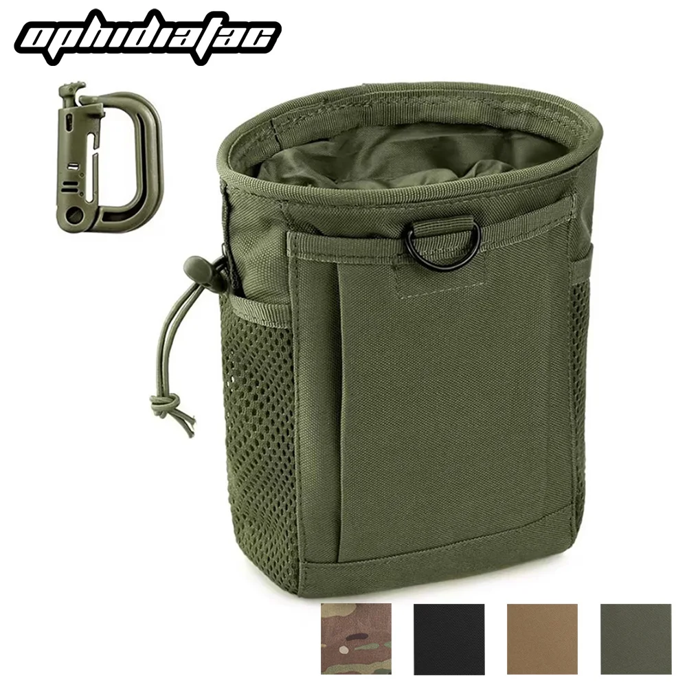 

Magazine Recovery Bag Molle Trash Bag, Magazine Ammunition Bag, Belt Waist Bag Adjustable Holster Bag