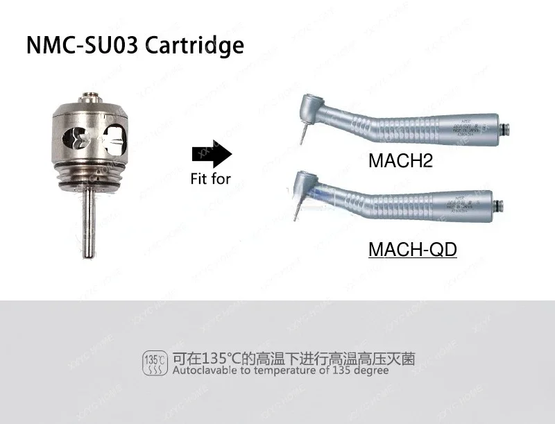 Dental Mobile Phone Core Universal NSK Mach2/MACH-QD High-Speed Mobile Phone Movement NMC-SU03 Movement