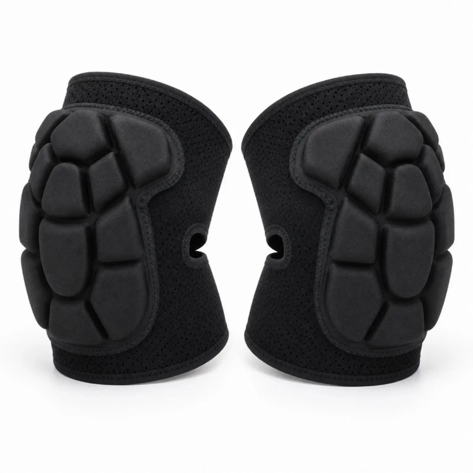 Shockproof Knee Elbow Braces for Men with Molded Cap for Weight Lifting Crossfit Outdoor Sports Guard