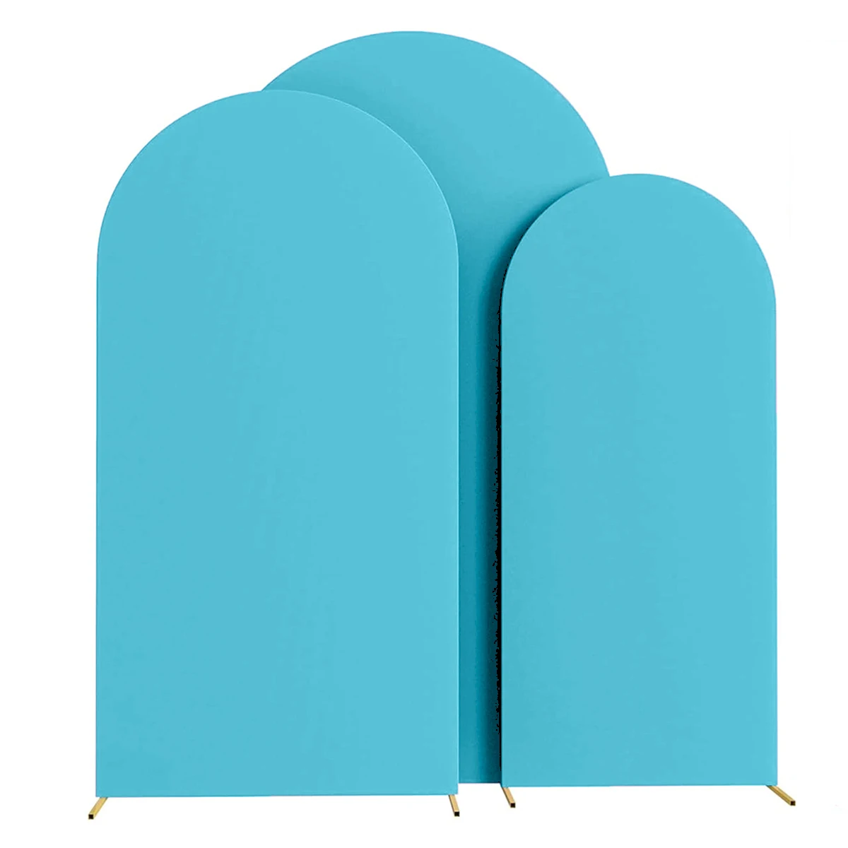 1Pc Boog Stand Cover Bruiloft Bloem Deur Decoratie Polyester Elastische Set Achtergrond Cover Prop Gebruikt voor Banket (Zonder Plank)