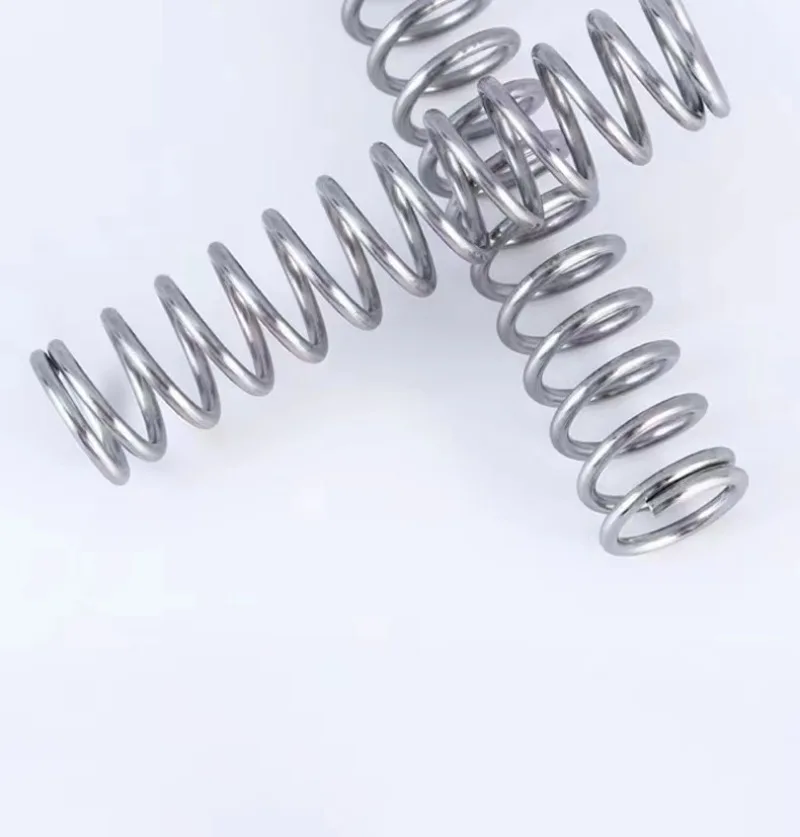 Sourcing Map Molle A Compressione In Acciaio: 1,2 Mm Filo, 11 Mm OD, 50 Mm Lunghezza, 10 Pezzi Neri