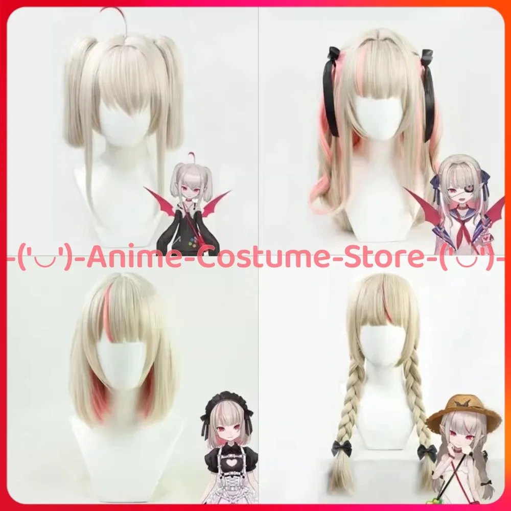

Hololive VTuber Lilith Cosplay Wig Anime Game Character Halloween Carnival Party Costume Wigs Heat Resistant Synthetic Hair