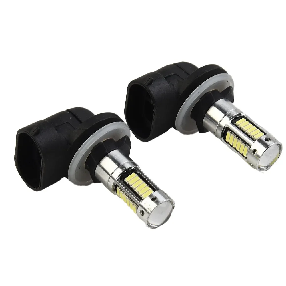 Accessories LED Bulbs DRL Daytime Running Lights Energy Saving Fog Light High Brightness LED Parts 1800LM Useful 4014 30SMD