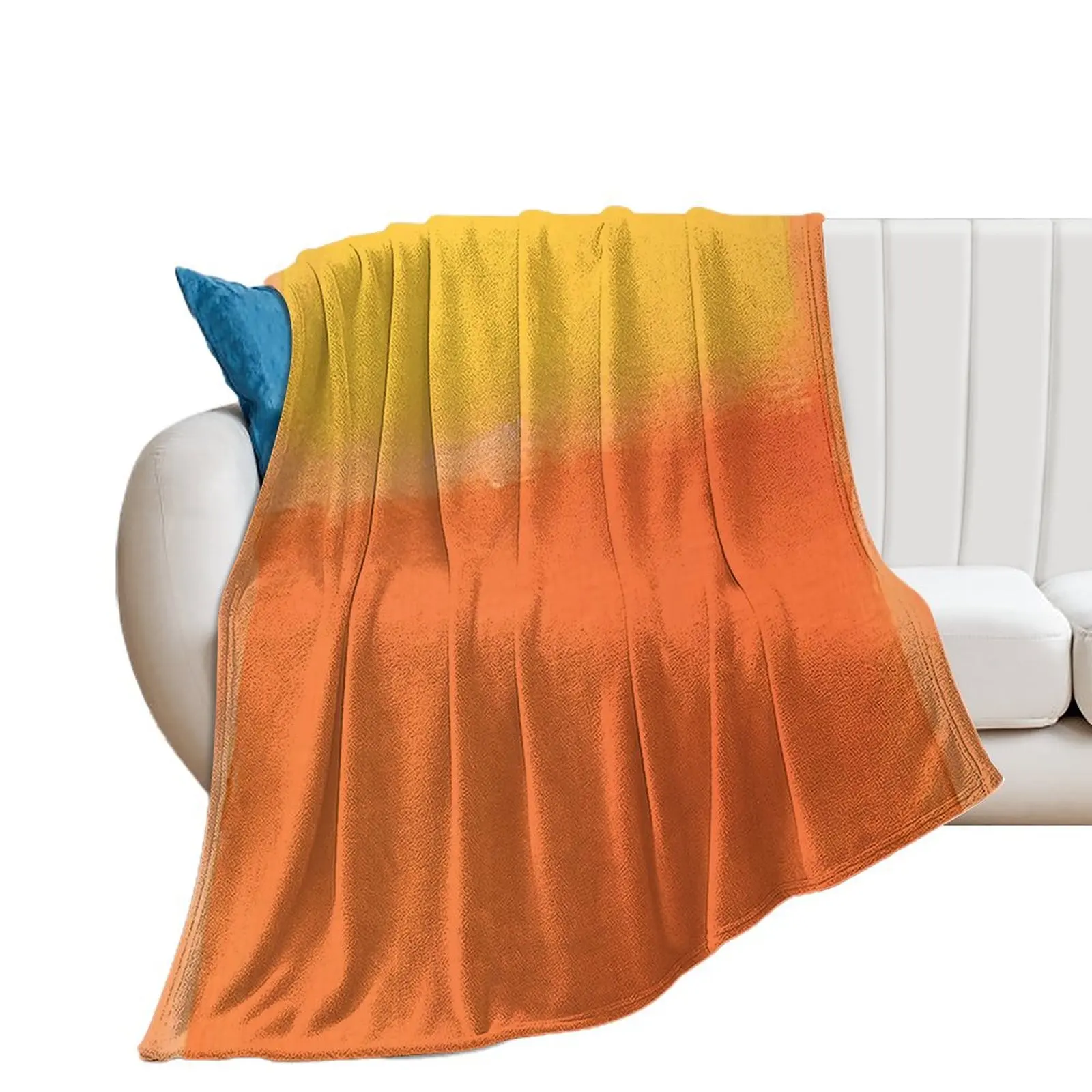 Mark Rothko - Orange and Yellow - 1956 Throw Blanket for sofa Decorative Beds Blankets