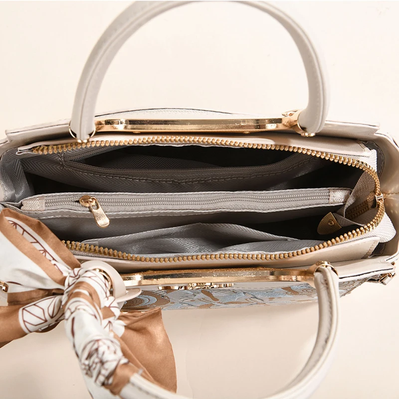 Light Luxury Embroidered Women's Handbag, 2-Piece Women's Bag Set, Exquisitely Designed Women's Shoulder Bag