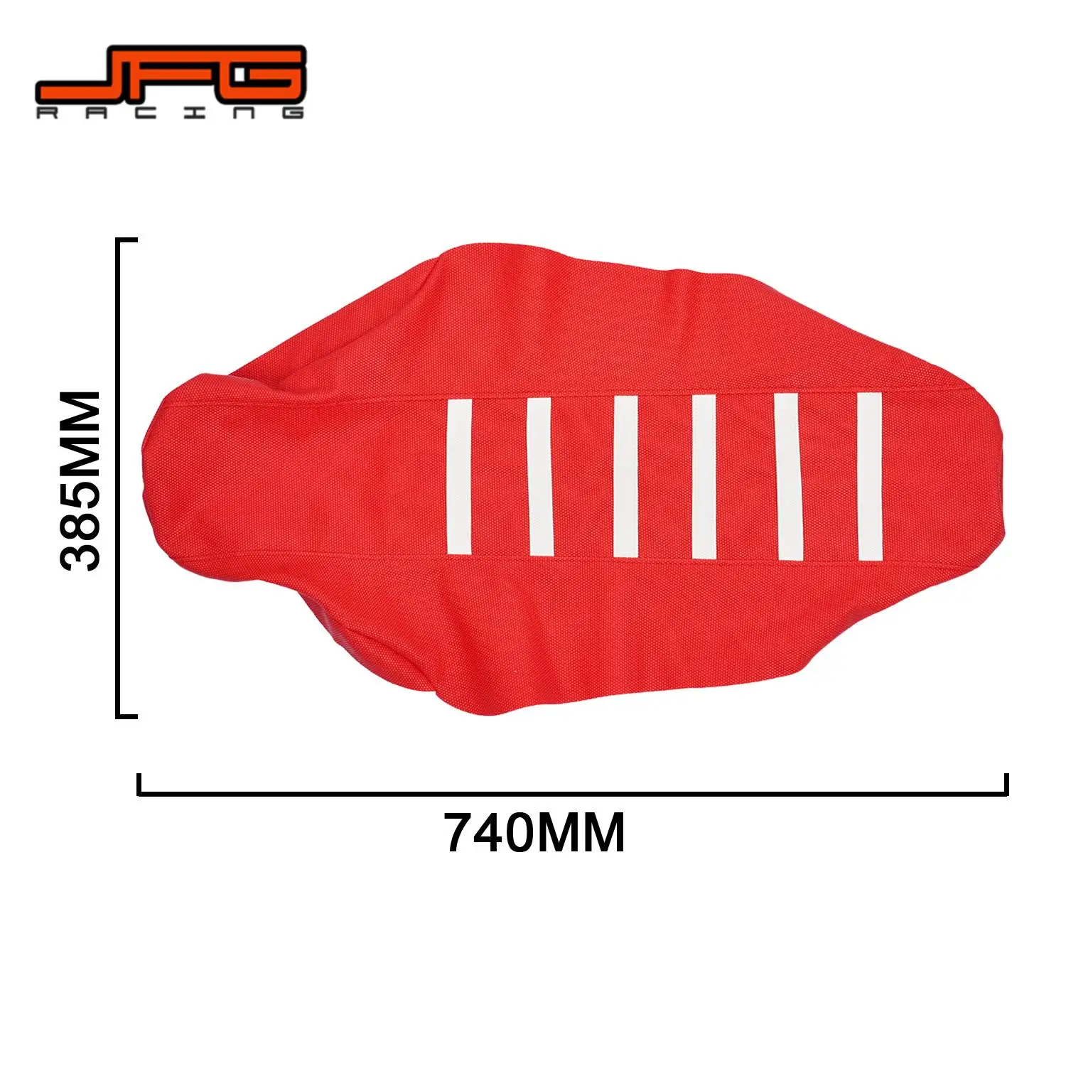 For Honda CRF230F 2012-2020 Motorcycle Gripper Soft Seat Cover Rubber Ribbed Traction Pattern Cushion Skin Motorcycles Parts