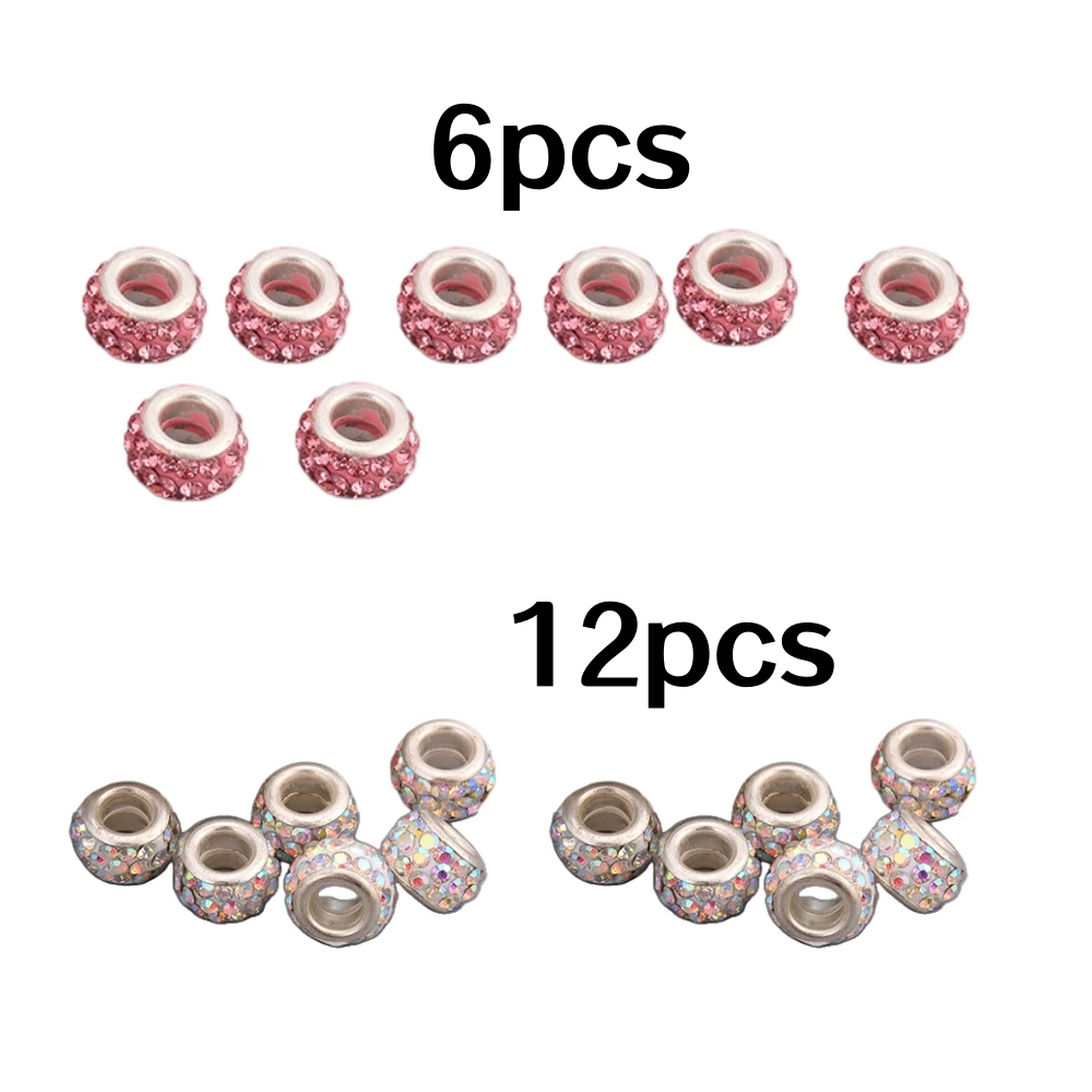 18PCS Colorful Pink Imitation Diamond Shoelace Charm Set - Zinc Alloy, for Sneakers and Canvas Shoes, Daily & Holiday Decoration view 5