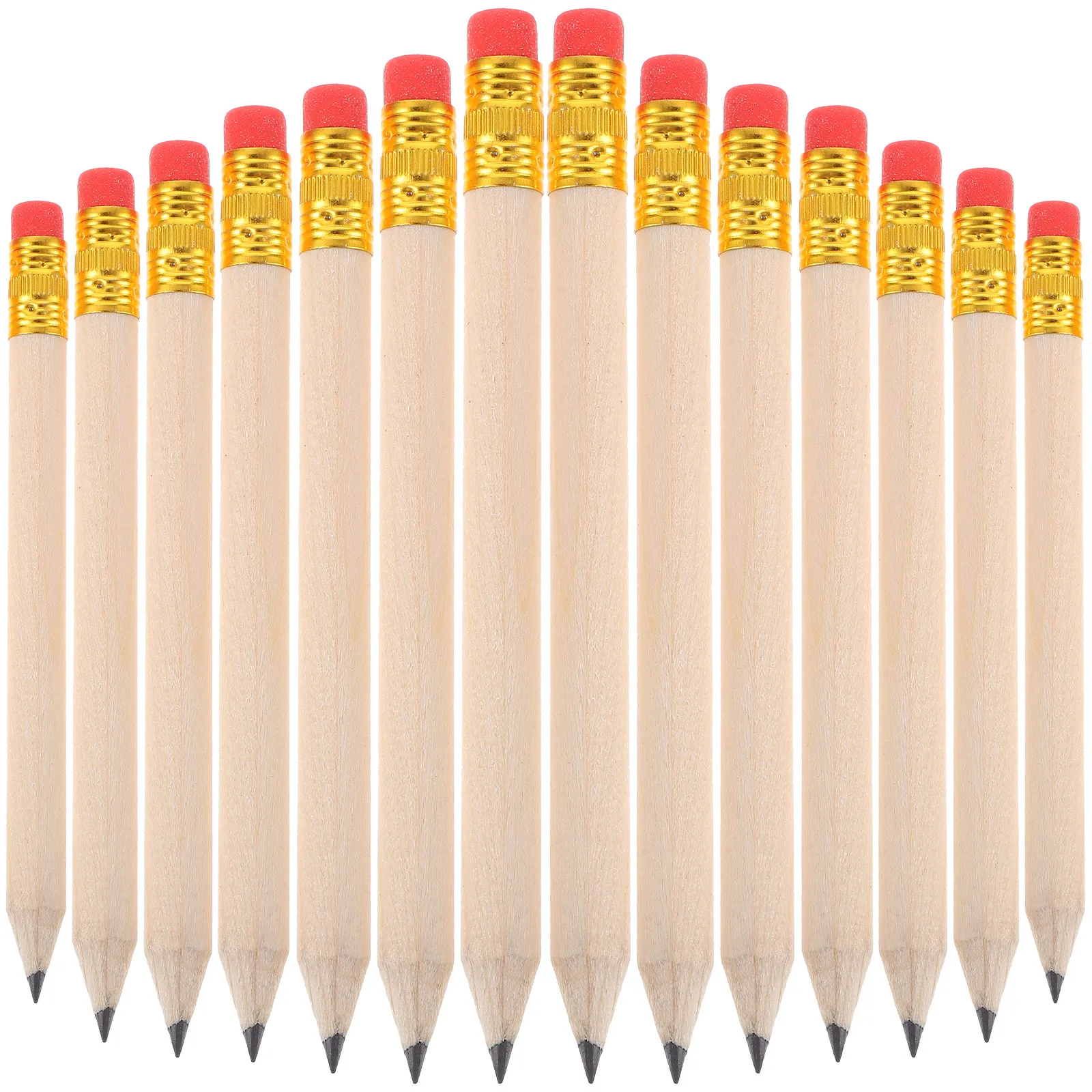 50Pcs Sketch Pencils Erasable Writing Pencil for Calligraphy Drafting Artistic Projects and Reusable Wooden Pencils