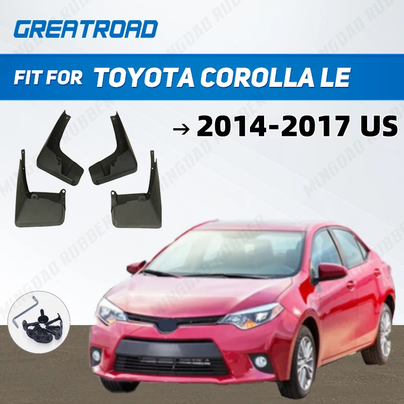 

Для Toyota Corolla LE 2014-2017 США крылья брызговики брызговики брызговики автомобильный доступ