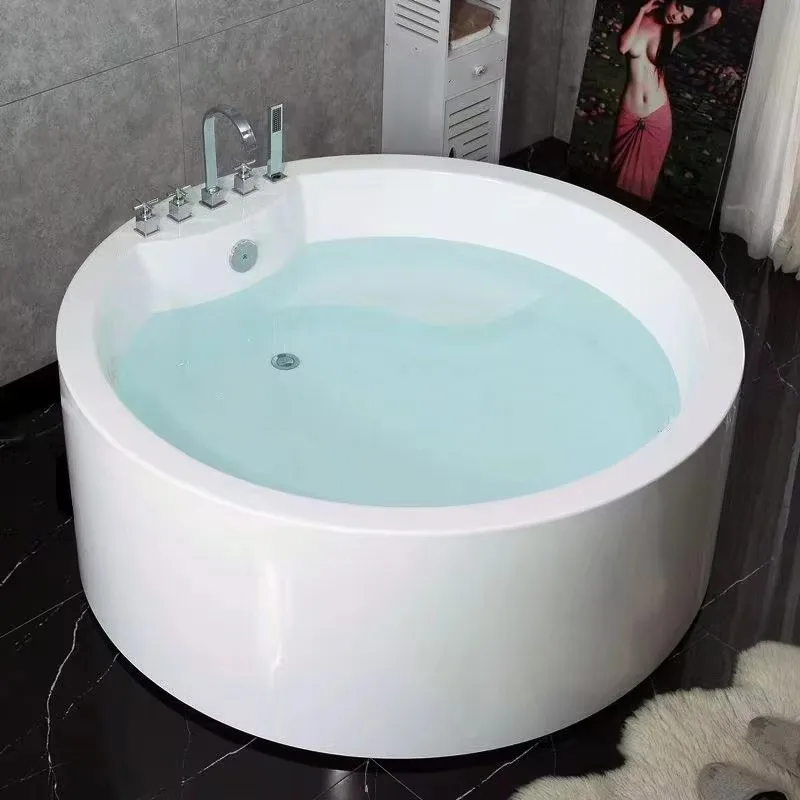 Spa whirlpool Massage Bathtub Acrylic Tub Indoor 2 Person Jetted Glass whirlpoolpromote sales