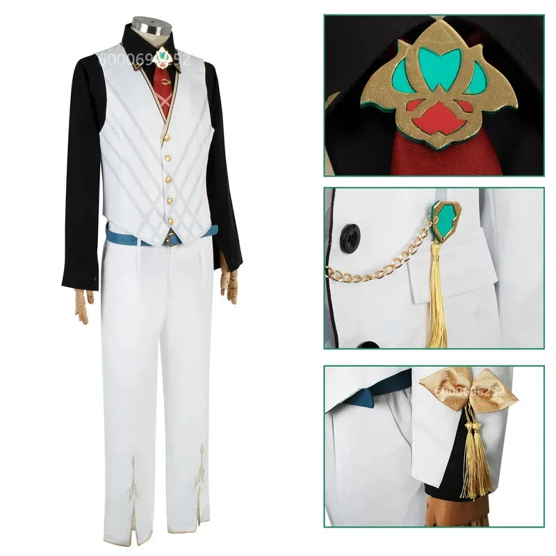 Genshin Impact Kaveh Costume Cosplay Parrucca uniforme Anime Costumi di Halloween in stile cinese Nuovo gioco Pelle Nuovo arrivo Vendita calda