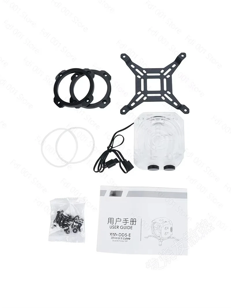 Cooler Dual D5 Water Pump Serial Pump Cover EVO Version