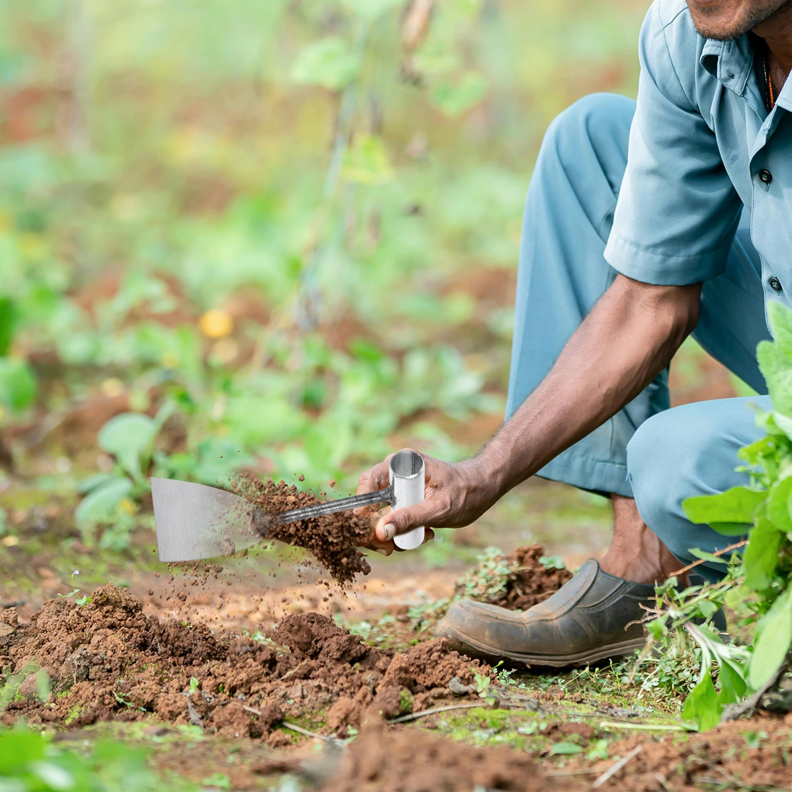 

Garden Trowel Ergonomic Handle Strong Shovel Tool For Planting Soil Loosening Weeding Gardening Outdoor Use Garden Spade Shovel