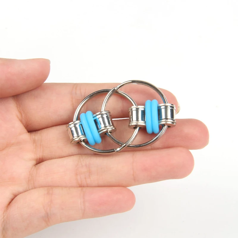 

3 шт., велосипедная цепь Flippy, тревога, аутизм, СДВГ, игрушки для снятия стресса, навыки пальцев, креативные подарки для подростков, мальчиков и девочек, взрослых