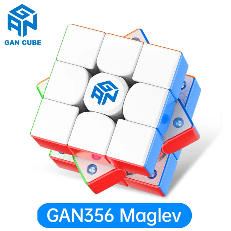 

GAN356M Maglev Magnetic Magic Cube 3x3x3 Professional 3x3 Speed Puzzle GAN 356M 3×3 Children Toys GAN356 M GANCUBE Cubo Magico