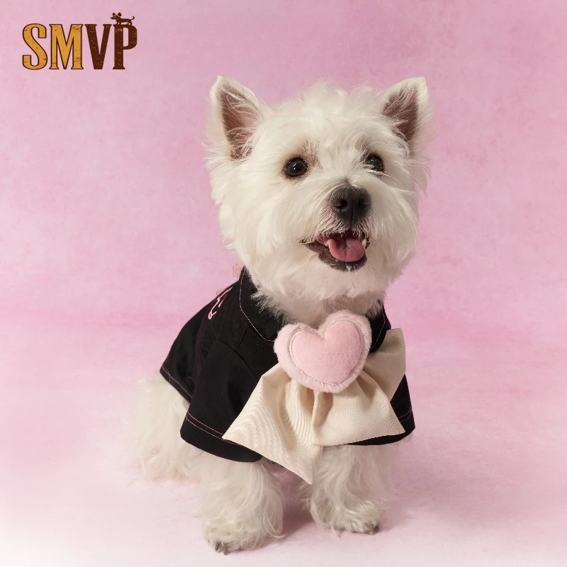 

Корейский милый розовый атласный шарф-бант с большим плюшевым бантом для кошек и собак, аксессуар для питомцев