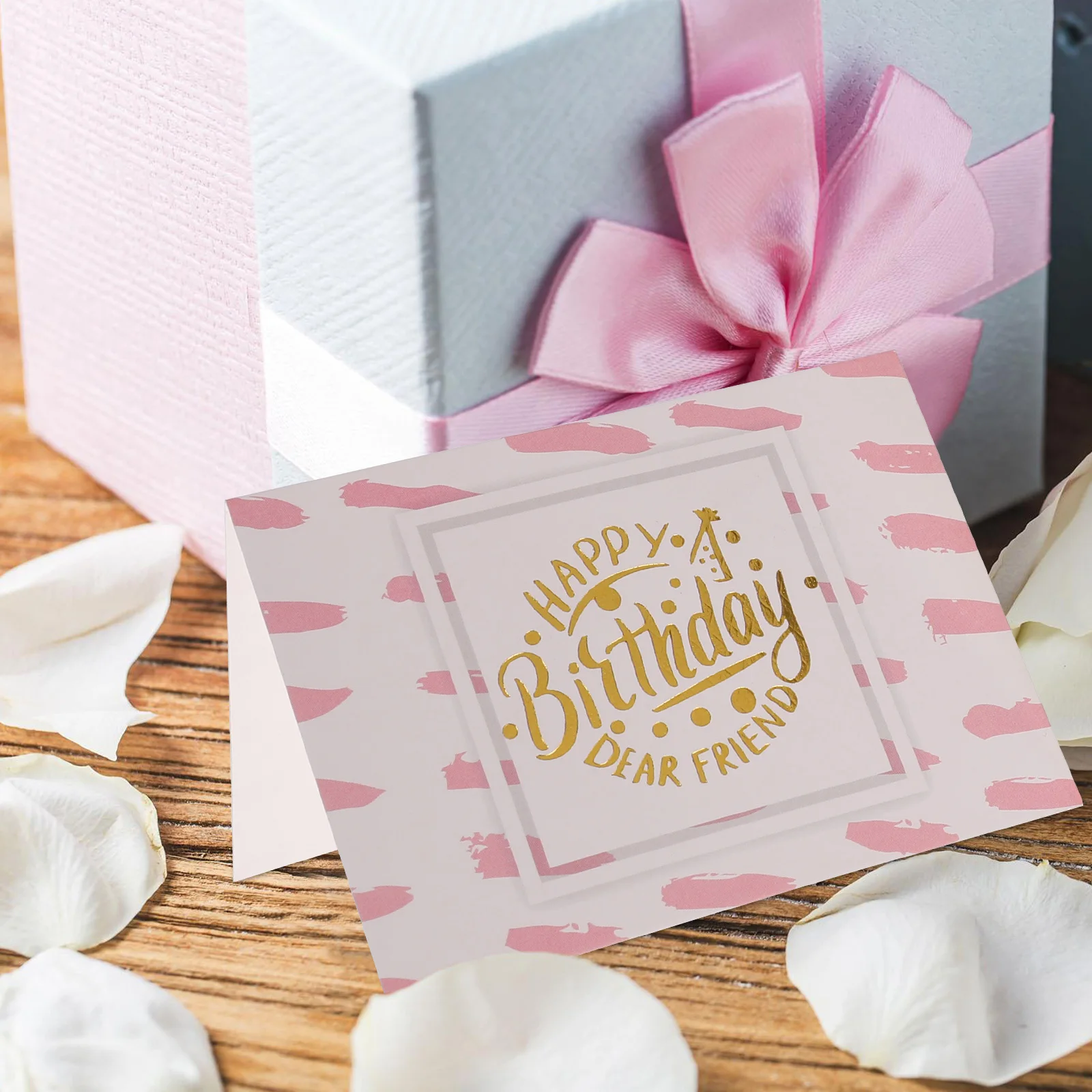 40 Stück Happy Birthday-Grußkarten, verschiedene elegante Geburtstagskarten, schlichtes Design zum Schreiben von Wünschen und Partysegen