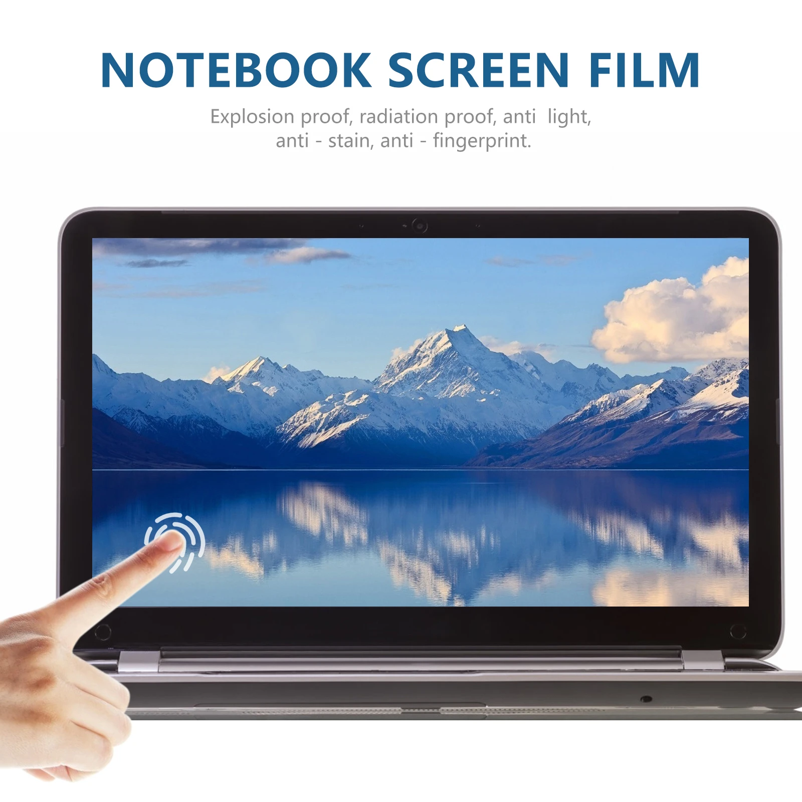 

Anti Blue Light Screen Protector For Laptop High Transparency Radiation Proof Screen Film Anti Scratch Easy Install