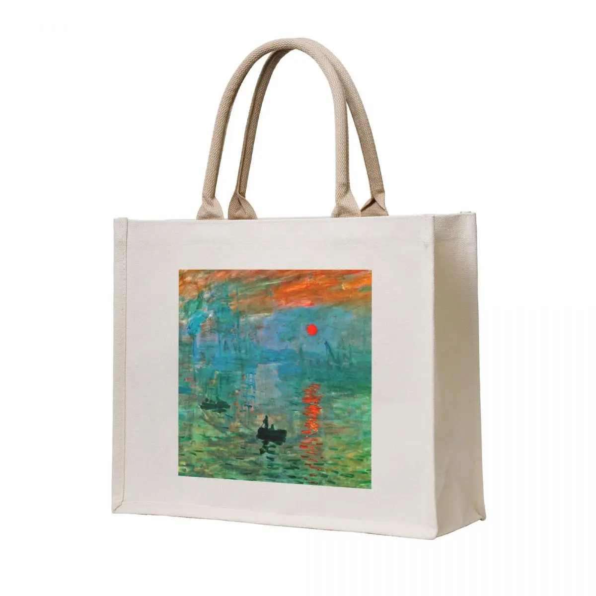 

Monet - Impression, Sunrise Tote Bag Women's shopper bag Cloth bag women