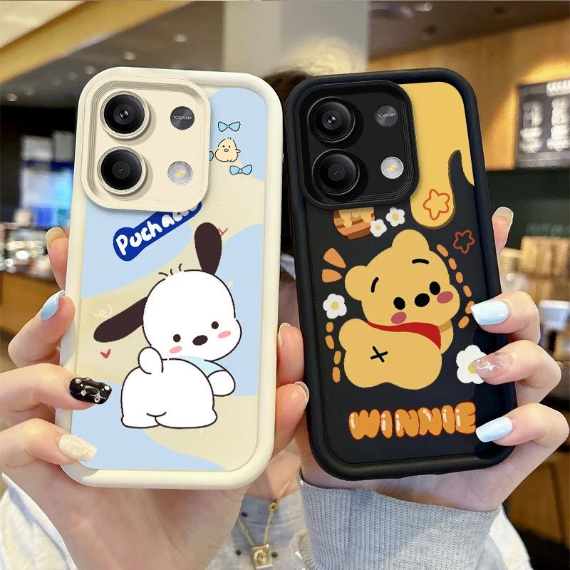 Hot Lovely Loopy Caroon Phone Case For Redmi Note 13 12 Pro Plus Note 13 12 11 10 9 Pro 14C 12C 10C 9C A3 A2 A1 Shockproof Cover